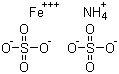 structure of CAS# 10138-04-2, Ammonium iron(III) sulfate