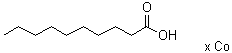 CAS # 10139-54-5, Cobalt caprate, Decanoic acid cobalt salt (1:?)