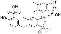structure of CAS# 101418-00-2, Policresulen