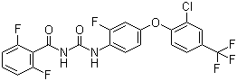 structure of CAS# 101463-69-8, Flufenoxuron