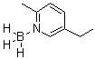 5-乙基-2-甲基吡啶硼烷分子结构 (CAS 1014979-56-6)