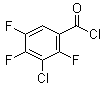 structure of CAS# 101513-78-4, 3-Chloro-2,4,5-trifluorobenzoyl chloride