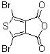 4,6-二溴-1H,3H-噻吩并[3,4-c]呋喃-1,3-二酮分子结构 (CAS 1015423-45-6)