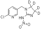 CAS 登录号：1015855-75-0, 吡虫啉-d<sub>4</sub>