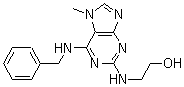 CAS # 101622-50-8, Isoolomoucine, 2-(2-Hydroxyethylamino)-6-benzylamino-7-methylpurine, 6-Benzylamino-2-(2-hydroxyethylamino)-7-methylpurine
