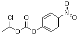 structure of CAS# 101623-69-2, 1-氯乙基(4-硝基苯基)碳酸酯