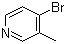 structure of CAS# 10168-00-0, 4-Bromo-3-methylpyridine