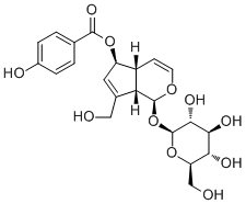 CAS # 1016987-87-3, 6-O-p-Hydroxybenzoylaucubin, Derwentioside B