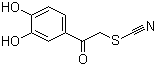 structure of CAS# 101714-41-4, Thiocyanic acid 2-(3,4-dihydroxyphenyl)-2-oxoethyl ester