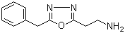 5-(Phenylmethyl)-1,3,4-oxadiazole-2-ethanamine molecular structure (CAS 1017232-95-9)