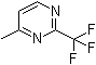 4-甲基-2-(三氟甲基)嘧啶分子结构 (CAS 1017464-05-9)