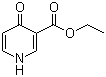 structure of CAS# 10177-34-1, 1,4-Dihydro-4-oxonicotinic acid ethyl ester
