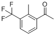 2'-甲基-3'-(三氟甲基)苯乙酮分子结构 (CAS 1017778-01-6)