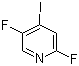 structure of CAS# 1017793-20-2, 2,5-Difluoro-4-iodopyridine