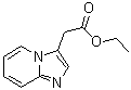 structure of CAS# 101820-69-3, Imidazo[1,2-a]pyridine-3-acetic acid ethyl ester