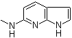 N-甲基-1H-吡咯并[2,3-b]吡啶-6-胺分子结构 (CAS 1018441-16-1)