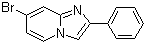 structure of CAS# 1018814-40-8, 7-Bromo-2-phenylimidazo[1,2-a]pyridine