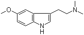 structure of CAS# 1019-45-0, 5-甲氧基-N,N-二甲基色胺
