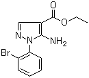 structure of CAS# 1019009-68-7, 5-氨基-1-(2-溴苯基)-1H-吡唑-4-羧酸乙酯