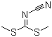 structure of CAS# 10191-60-3, N-氰亚胺基-S,S-二硫代碳酸二甲酯