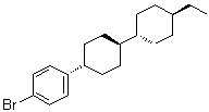 1-溴-4-[(反式,反式)-4'-乙基[1,1'-联环己烷]-4-基]苯分子结构 (CAS 1019338-55-6)