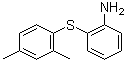 2-[(2,4-二甲基苯基)硫基]苯胺分子结构 (CAS 1019453-85-0)