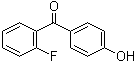 structure of CAS# 101969-75-9, 2-氟-4'-羟基二苯甲酮