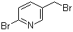 structure of CAS# 101990-45-8, 2-溴-5-(溴甲基)吡啶