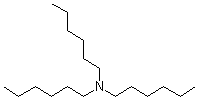 structure of CAS# 102-86-3, 三己胺