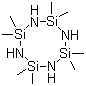 structure of CAS# 1020-84-4, 八甲基环四硅氮烷