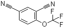 4-(三氟甲氧基)间苯二腈分子结构 (CAS 1020063-01-7)