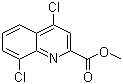 structure of CAS# 1020101-15-8, 4,8-二氯喹啉-2-甲酸甲酯