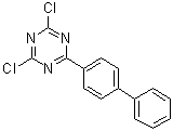 structure of CAS# 10202-45-6, 2-[1,1'-联苯]-4-基-4,6-二氯-1,3,5-三嗪