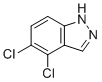 4,5-二氯-1H-吲唑分子结构 (CAS 1020243-02-0)