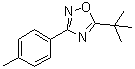 structure of CAS# 1020253-10-4, 5-(1,1-Dimethylethyl)-3-(4-methylphenyl)-1,2,4-oxadiazole