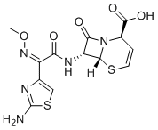 头孢唑肟杂质30(双键2-异构体)分子结构 (CAS 102044-69-9)