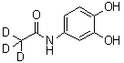 CAS # 1020719-47-4, N-(3,4-Dihydroxyphenyl)acetamide-2,2,2-d<sub>3</sub>