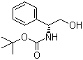 Boc-D-苯甘氨醇分子结构 (CAS 102089-74-7)