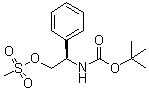 CAS 登录号：102089-75-8, N-[(1R)-2-[(甲基磺酰基)氧基]-1-苯基乙基]氨基甲酸叔丁酯