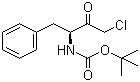structure of CAS# 102123-74-0, (3S)-3-(叔丁氧羰基)氨基-1-氯-4-苯基-2-丁酮