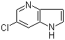 6-氯-1H-吡咯并[3,2-b]吡啶分子结构 (CAS 1021339-19-4)