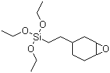 structure of CAS# 10217-34-2, 2-(3,4-Epoxycyclohexyl)ethyltriethoxysilane