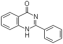 structure of CAS# 1022-45-3, 2-Phenyl-3H-quinazolin-4-one