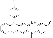 N,5-双(4-氯苯基)-3,5-二氢-3-亚氨基-2-吩嗪胺分子结构 (CAS 102262-55-5)