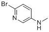 structure of CAS# 1022641-52-6, 6-溴-N-甲基吡啶-3-胺