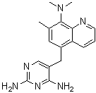 structure of CAS# 102280-35-3, Baquiloprim