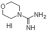 structure of CAS# 102392-87-0, 4-吗啉甲脒氢碘酸盐