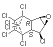 structure of CAS# 1024-57-3, 环氧七氯