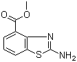 structure of CAS# 1024054-68-9, 2-氨基-4-苯并噻唑羧酸甲酯