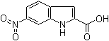 structure of CAS# 10242-00-9, 6-硝基吲哚-2-羧酸